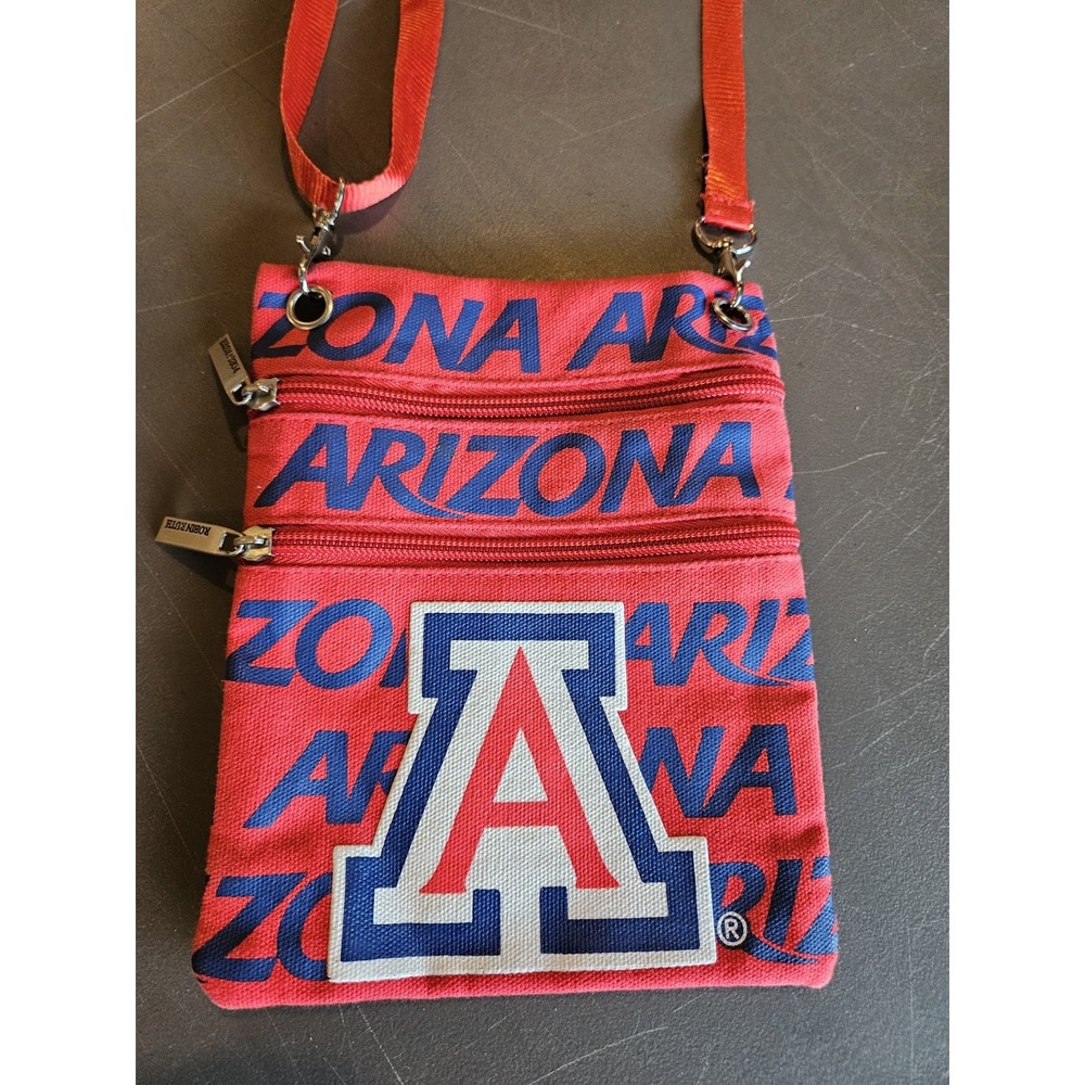 Arizona Wildcats Crossbody Bag Robin Ruth Red NCAA Logo Purse Adjustable Strap